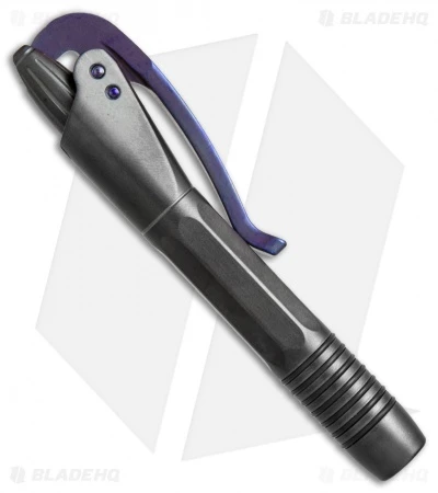 Microtech Marfione Custom Siphon II DLC Ti W/ Purple Haze Lever 2 Microtech Marfione Custom Siphon II DLC Ti W/ Purple Haze Lever - Image 2