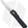Microtech Marfione Custom UTX-70 Knife D/A Dagger Automatic Blue Ti (Hand Satin)