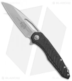 Microtech Sigil MK6 Frame Lock Knife Carbon Fiber (3.75" Stonewash)