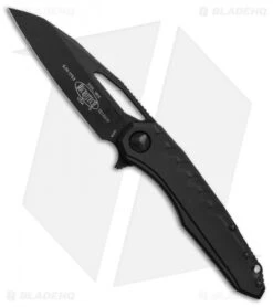 Microtech Signature Series Sigil MK6 Knife Tactical Al (3.8" Black DLC)