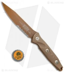 Microtech Socom Alpha Fixed Blade Knife Tan G-10 (5" Tan Serr) 113-2PVDTN 7 Microtech Socom Alpha Fixed Blade Knife Tan G-10 (5" Tan Serr) 113-2PVDTN -Microtech Shop Microtech Socom Alpha Tan G 10 Tan PVD Serr 113 2PVDTN BHQ 74088 jr bottlecap