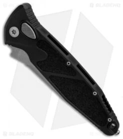 Microtech Socom Elite Automatic Knife Black (4" Apocalyptic Serr) 160A-11AP -Microtech Shop Microtech Socom Elite Automatic Black Apocalyptic Serr BHQ 89766 er spine