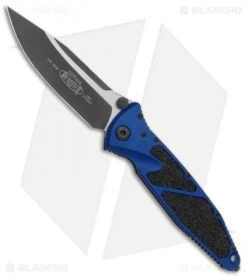 Microtech Socom Elite Clip Point T/E Knife Navy Blue (4" Two Tone)