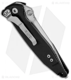 Microtech Socom Elite Manual Knife Black (4" Satin) 160-4 -Microtech Shop Microtech Socom Elite Manual Black Satin 160 4 BHQ 10303 jr side