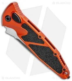 Microtech Socom Elite T/E Automatic Knife Orange (4" Two Tone) 161A-1OR -Microtech Shop Microtech Socom Elite TE Auto Orange TT 161A 1OR BHQ 99677 jr spine