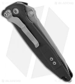 Microtech Socom Elite T/E Partial Serrated Tanto (4" Apocalyptic) 161-11 AP -Microtech Shop Microtech Socom Elite TE Black Partial Serr Tanto Apocalyptic BHQ 131521 jr side