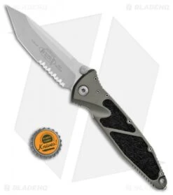 Microtech Socom Elite Tanto Manual Knife OD Green (4" Stonewash Serr) 161-11OD -Microtech Shop Microtech Socom Elite Tanto OD Green SW Serr BHQ 81897 jr bottlecap