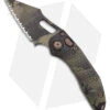 Microtech Stitch Signature Series Automatic Knife Olive Camo (3.75" Camo Serr)