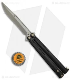 Microtech Tachyon III Balisong Butterfly Black (4.5" Bronze) 173-13 -Microtech Shop Microtech Tachyon III Balisong Butterfly Black Bronze 173 13 BHQ 74512 jr bottlecap