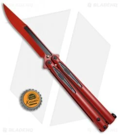 Microtech Tachyon III Balisong Butterfly Dead Pool (4.5" Red/Black) 173-1DP -Microtech Shop Microtech Tachyon III Balisong Butterfly Dead Pool Red Black 173 13DP BHQ 68240 jr bottlecap
