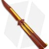 Microtech Tachyon III Balisong Butterfly Flash (4.5" Red/Yellow) 173-1FL