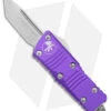 Microtech Troodon Mini T/E CA Legal OTF Auto Knife Purple (1.9" SW) 240-10PU