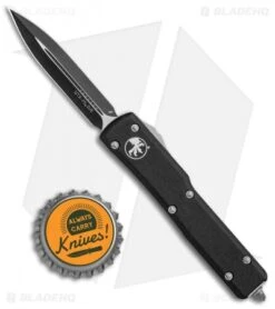 Microtech UTX-70 D/E OTF Automatic Knife CC (2.4" Black) 147-1 -Microtech Shop Microtech UTX 70 DE OTF Auto CC Black 147 BHQ 4703 jr bottlecap 1