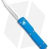 Microtech UTX-70 D/E OTF Automatic Knife Blue (2.4" Satin Serr) 147-5BL