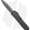 Microtech UTX-85 D/E OTF Automatic Knife CF/Black Aluminum (3.1" Damascus)