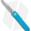 Microtech UTX-85 S/E OTF Automatic Knife Distressed Turquoise (3.125" Stonewash)