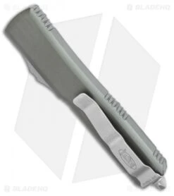 Microtech Ultratech D/E OTF Automatic OD Green (3.4" Apocalyptic) 121-11APOD -Microtech Shop Microtech Ultratech D E OTF Automatic OD Green 3.4 Apocalyptic 121 11APOD BHQ 117057 LS Side