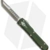 Microtech Ultratech Hellhound Tanto OTF Automatic OD Green (3.4" Bronze SW)