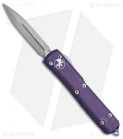 Microtech Ultratech D/E OTF Automatic Knife CC Purple (3.4" Satin)