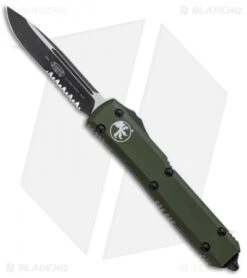 Microtech Ultratech S/E OTF Automatic Knife OD Green CC (3.4" Black Serr)