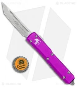 Microtech Ultratech T/E OTF Automatic Knife Violet CC (3.4" Stonewash) -Microtech Shop Microtech Ultratech TE OTF Auto Violet CC SW 123 10VI BHQ 97821 jr bottlecap