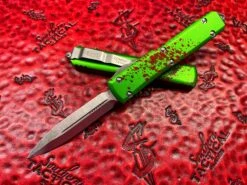 Microtech Ultratech "Zombie" Double Edge Stonewashed Standard