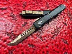 Microtech Ultratech Hellhound Bronzed Standard