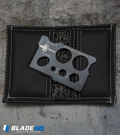 Marfione Custom Assailant Credit Card Knife Black SW Titanium & Bi-Fold Wallet 3 Marfione Custom Assailant Credit Card Knife Black SW Titanium & Bi-Fold Wallet - Image 3