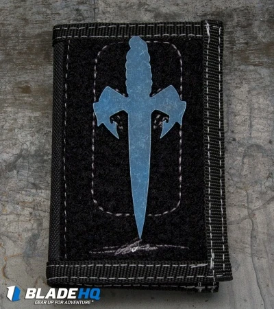 Marfione Custom Assailant Credit Card Knife Black SW Titanium & Bi-Fold Wallet 2 Marfione Custom Assailant Credit Card Knife Black SW Titanium & Bi-Fold Wallet - Image 2