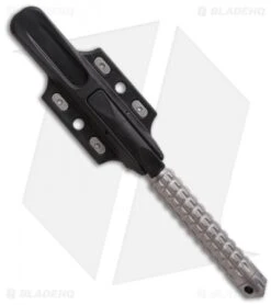 Microtech A.D.O. Knife Fixed Blade Dagger (4.5" Bead Blast) 115-7 -Microtech Shop microtech ado bead blast full serr 115 9 sheath back 1