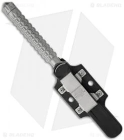 Microtech A.D.O. Tanto Knife T/E Fixed Blade (4.5" Bead Blast Full Serr) 117-9 8 Microtech A.D.O. Tanto Knife T/E Fixed Blade (4.5" Bead Blast Full Serr) 117-9 -Microtech Shop microtech ado bead blast stanadard 117 7 sheath back