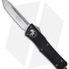 Microtech Combat Troodon Tanto Automatic OTF Knife (3.8" Stonewash) 144-10