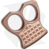 Microtech Marfione Two-Finger Knuckle Paperweight (Dirty Copper)