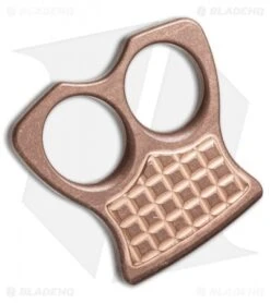 Microtech Marfione Two-Finger Knuckle Paperweight (Dirty Copper)