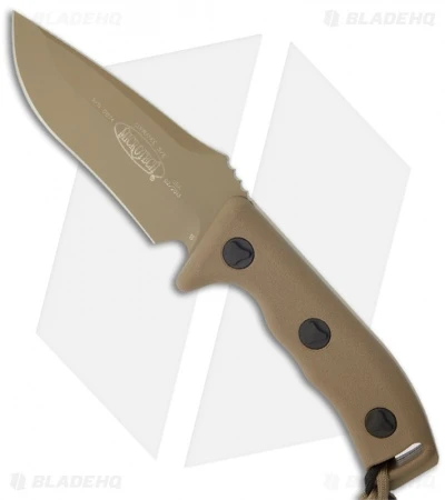 Microtech Currahee S/E Knife Fixed Blade (4.5" Tan Elmax) 102-1TA 1 Microtech Currahee S/E Knife Fixed Blade (4.5" Tan Elmax) 102-1TA