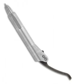 Microtech Marfione Custom Titanium Siphon Pen W/ Lightning Strike Carbon Fiber