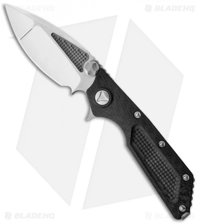 Marfione Strider Custom DOC Flipper Knife Carbon Fiber (3.75" High Polish) 1 Marfione Strider Custom DOC Flipper Knife Carbon Fiber (3.75" High Polish)