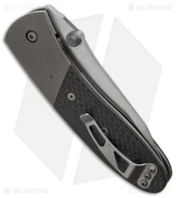 Microtech LCC Lightfoot Compact Combat D/A Automatic Knife CF (Stonewash) 2000 -Microtech Shop microtech gen 1 lcc da auto cf sw side cm