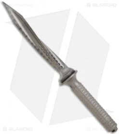 Microtech Titanium Jagdkommando Knife Fixed Blade (7.13" Bead Blast) 105-7TI