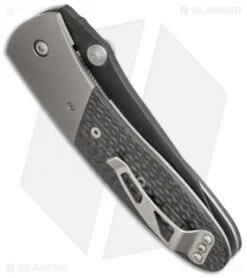 Microtech Lightfoot Compact Combat LCC M/A Manual Knife (3.5" Black) 09/2000 -Microtech Shop microtech lightfoot 09 2000 3504 side cm