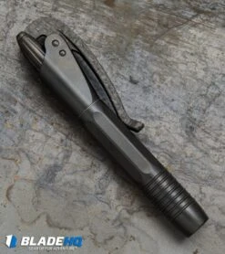 Microtech Marfione Custom Siphon Pen Black DLC Titanium + LSCF Lever -Microtech Shop microtech marfione custom siphon pen dlc ti LSCF lever 300 MCK BHQ 37749 er side