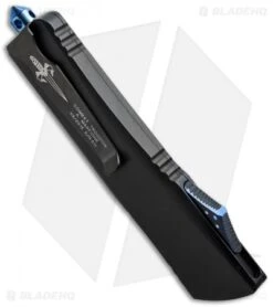 Marfione Custom Combat Troodon Clip Point OTF Knife Al (3.8" Mirror DLC) -Microtech Shop microtech mck combat troodon alum mirror side cm