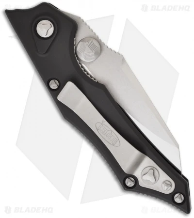 Microtech Select Fire Knife Manual Folder (3.5" Black Serr) 129-2 2 Microtech Select Fire Knife Manual Folder (3.5" Black Serr) 129-2 - Image 2