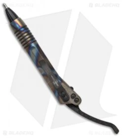 Marfione Custom Microtech Siphon II Flamed Ti W/ LSCF Lever