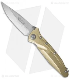 Microtech BAB Socom Delta S/E Knife Brass (4" Stonewash) 159-10BRT
