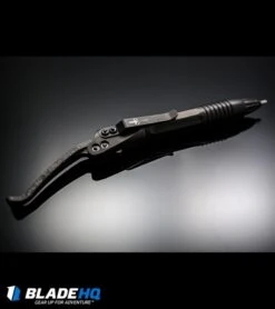 Microtech Marfione Custom Siphon Pen Black DLC Titanium + LSCF Lever -Microtech Shop microtech spihon ii lscf dlc dl