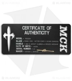 Marfione Custom Socom Bravo Tanto Knife Canvas Micarta (4" Mirror) -Microtech Shop microtech troodon double edge cowry x san mal cert cm