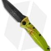 Microtech Socom Delta Tanto Knife Zombie Green (4" Black) A163-1Z