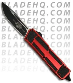 Microtech Scarab Automatic OTF Knife S/E (Two Tone PLN) 111-1RED